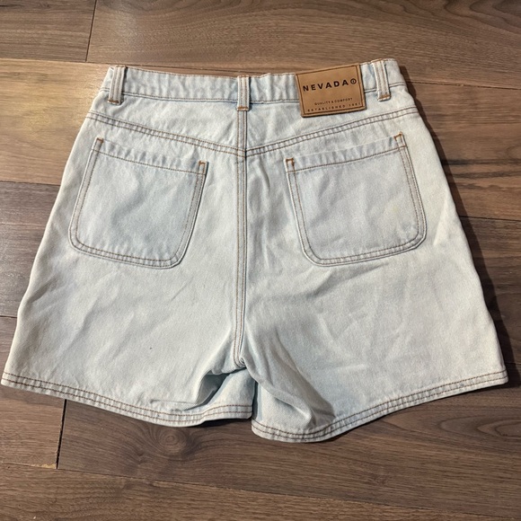 Light Denim Bermuda Shorts - Picture 4 of 4